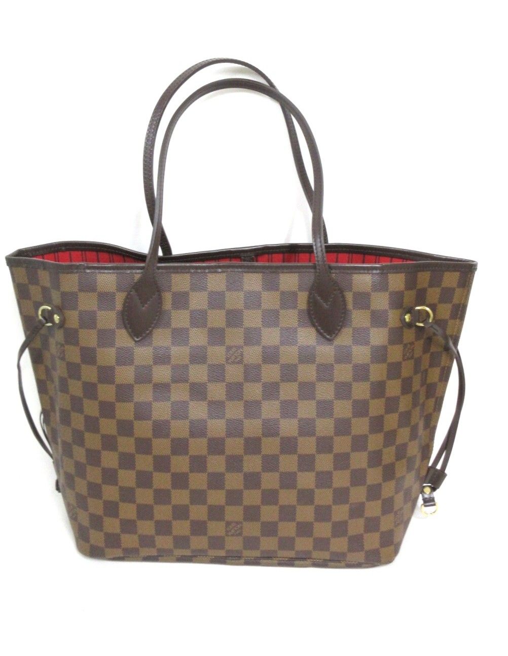 Louis Vuitton – Neverfull MM in tela Damier Ébène – Made in France - Etoilux