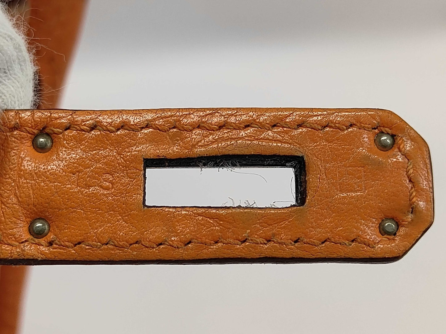 Hermès Kelly Retourne 28 Clémence Orange Palladium – 2010 - Etoilux
