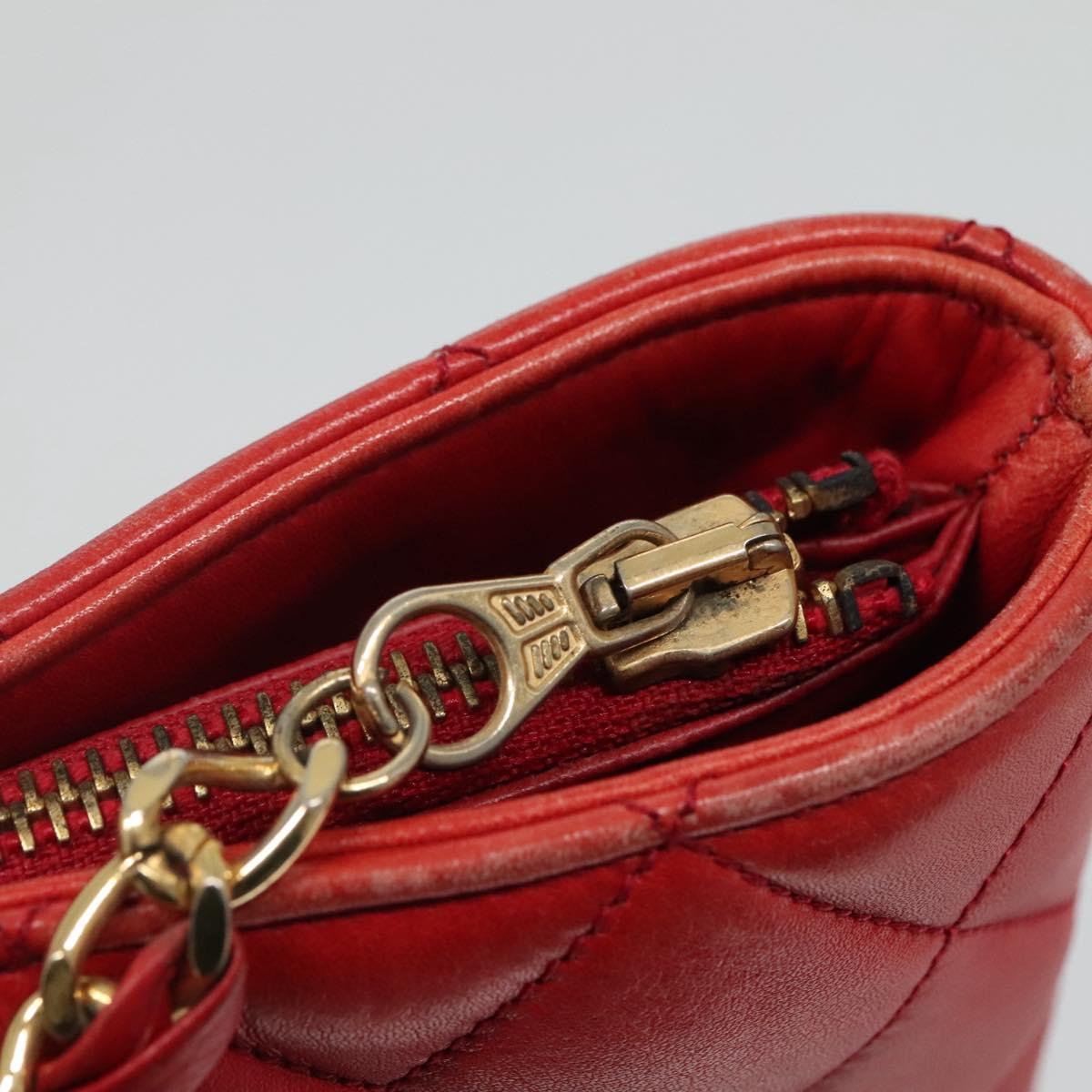 Chanel Vintage Tote Matelassé Agnello Rosso CC Charm Gold – Inizio Anni '80 yd36p7fozl - Etoilux