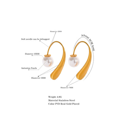 BEHI FRENCH EARRINGS - Etoilux