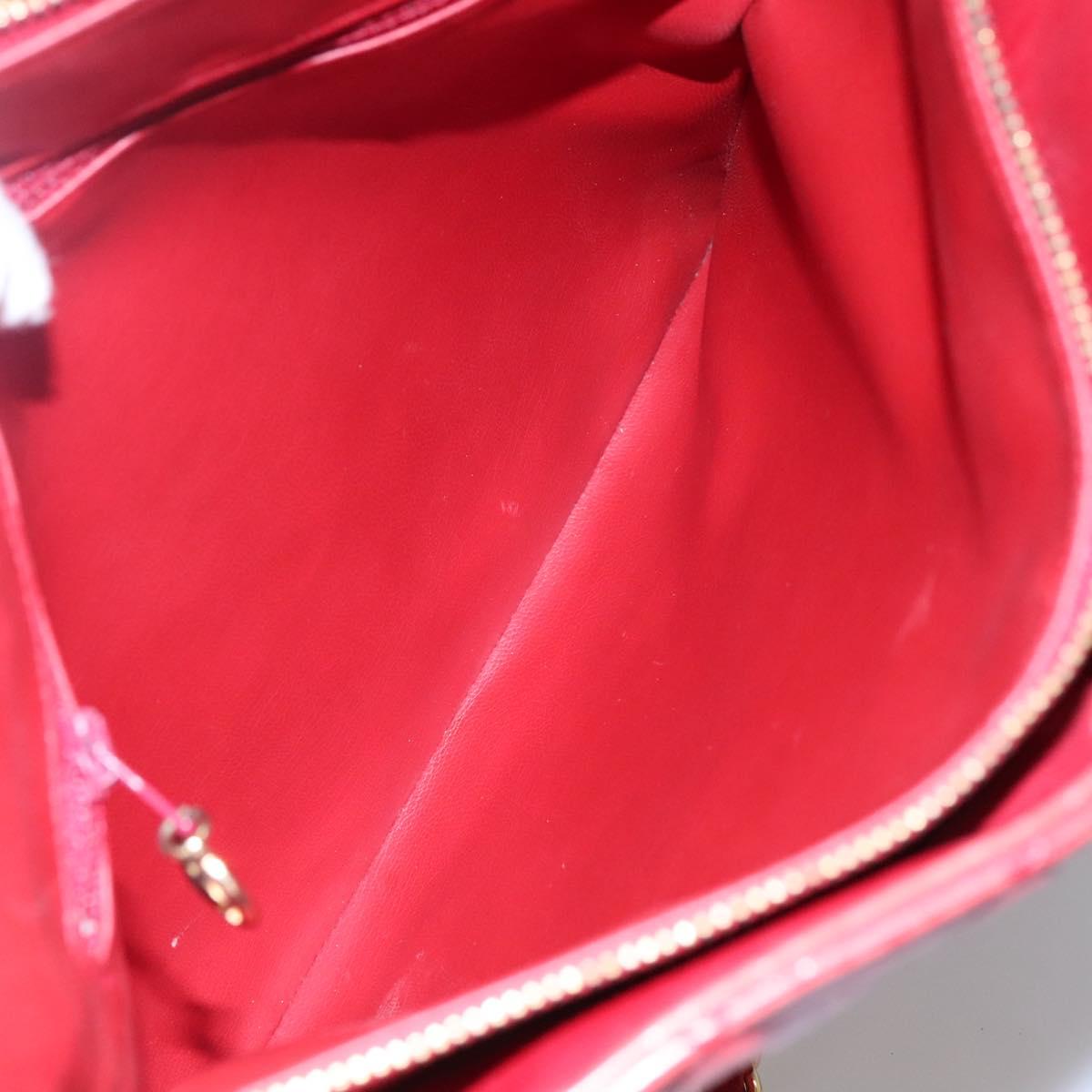 Chanel Vintage Tote Matelassé Agnello Rosso CC Charm Gold – Inizio Anni '80 yd36p7fozl - Etoilux