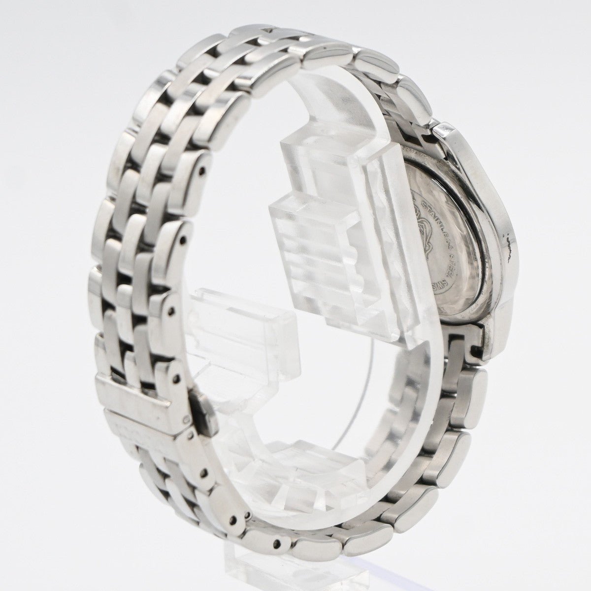 Gucci 5500L Orologio al Quarzo in Acciaio Inossidabile Quadrante Bianco – 25 mm - Etoilux