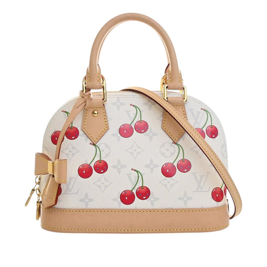 Louis Vuitton Alma BB Monogram x Murakami Cherry — Tela Bianca 2021 - Etoilux