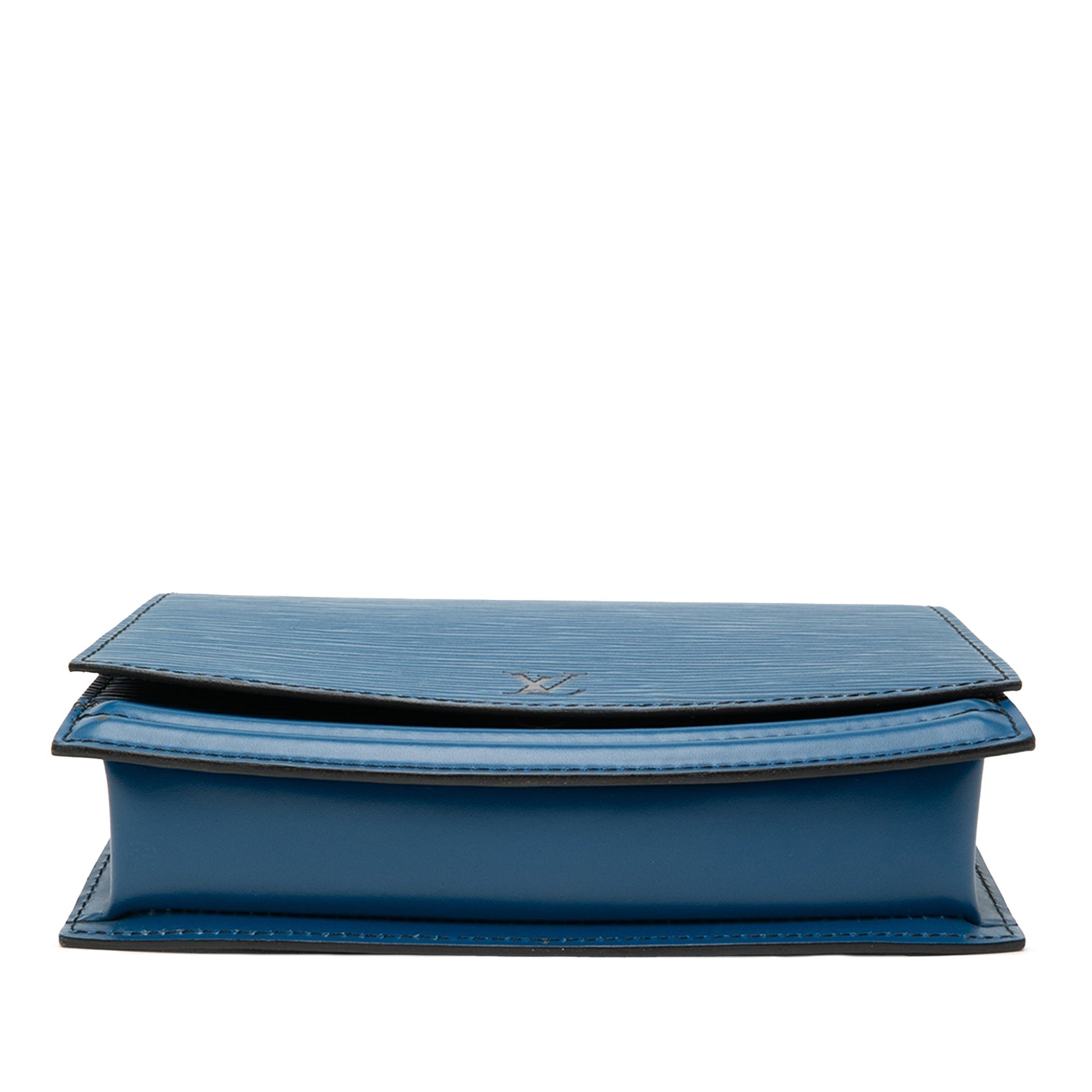 Louis Vuitton Tilsitt – Borsa da cintura in Pelle Epi Blu (1991) - Etoilux