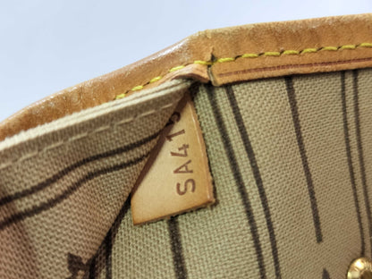 Louis Vuitton Neverfull MM Tela Monogram Marrone – Vintage - Etoilux