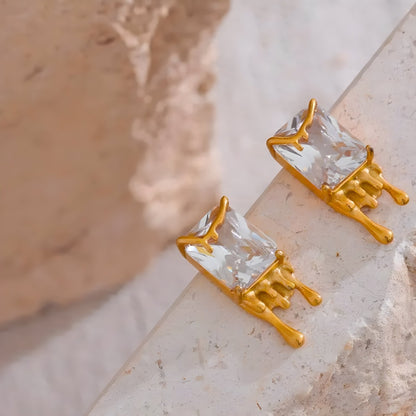 BEHI TIARA EARRINGS - Etoilux