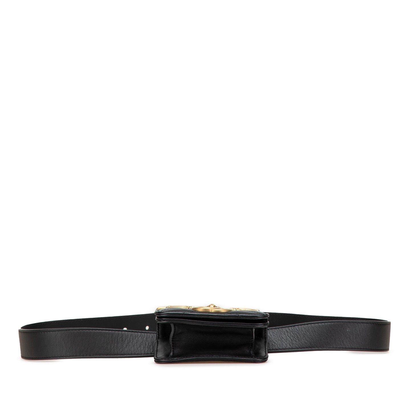Gucci – Mini Belt Bag in pelle trapuntata con borchie – Nero – 2016/2025 - Etoilux