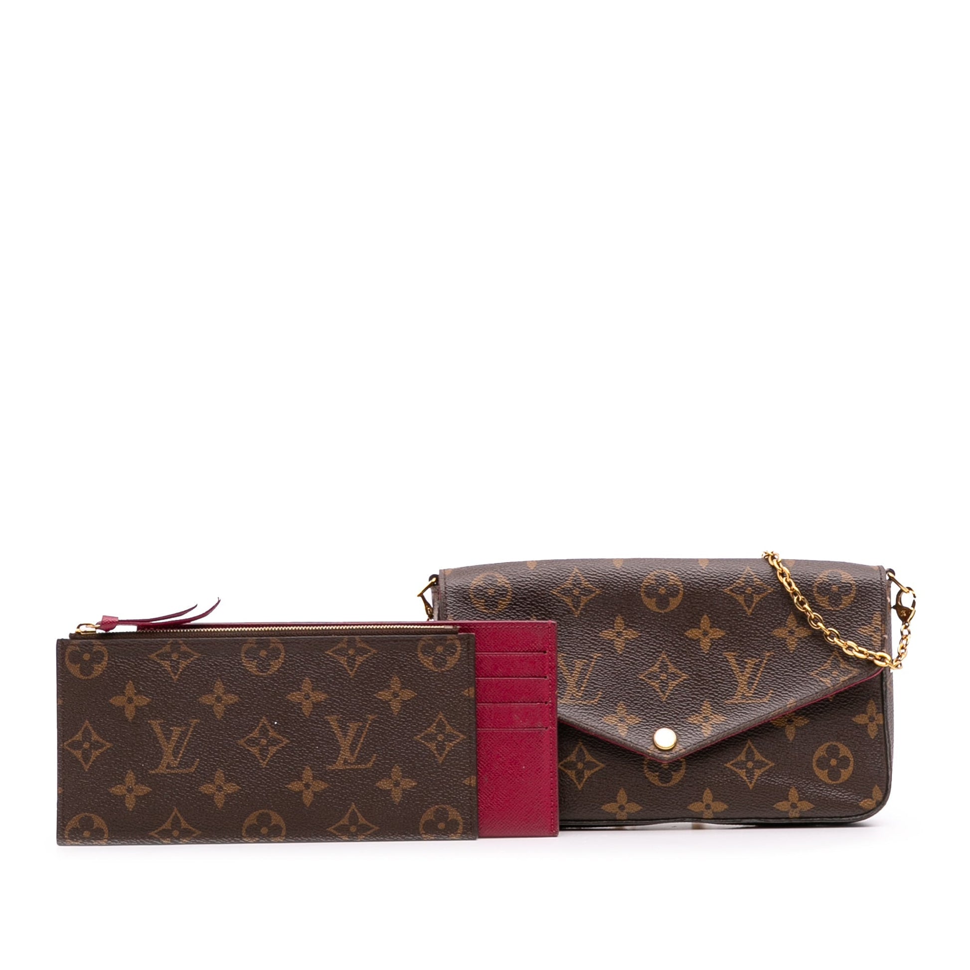 Louis Vuitton Pochette Félicie Monogram – Marrone – 2017 - Etoilux
