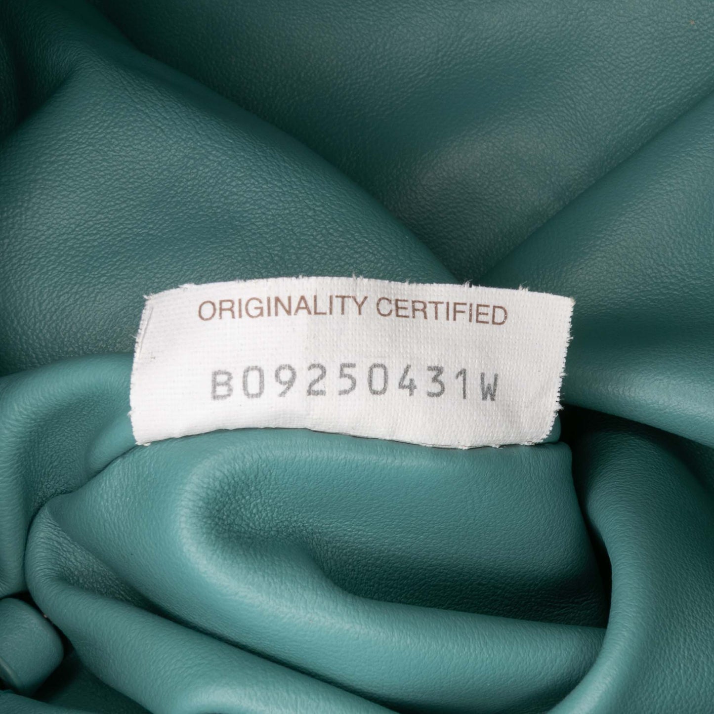 Bottega Veneta The Chain Pouch Pelle di Agnello Verde Acqua – 30 cm - Etoilux