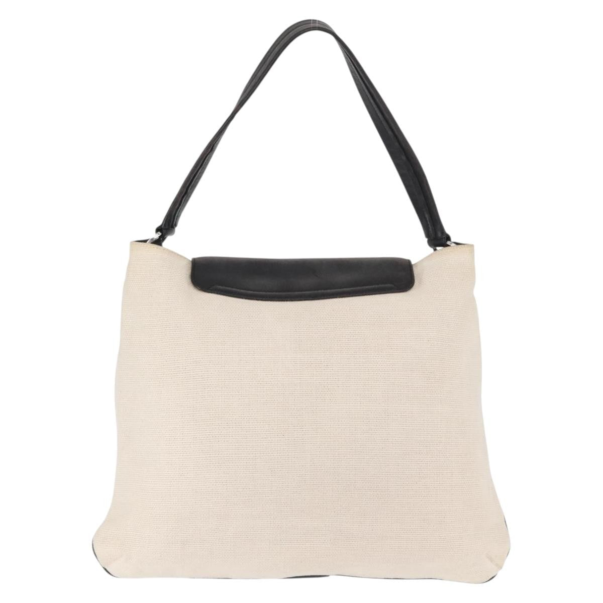 Gucci Shoulder Bag Vintage Canvas Beige/Nero – 38 cm - Etoilux