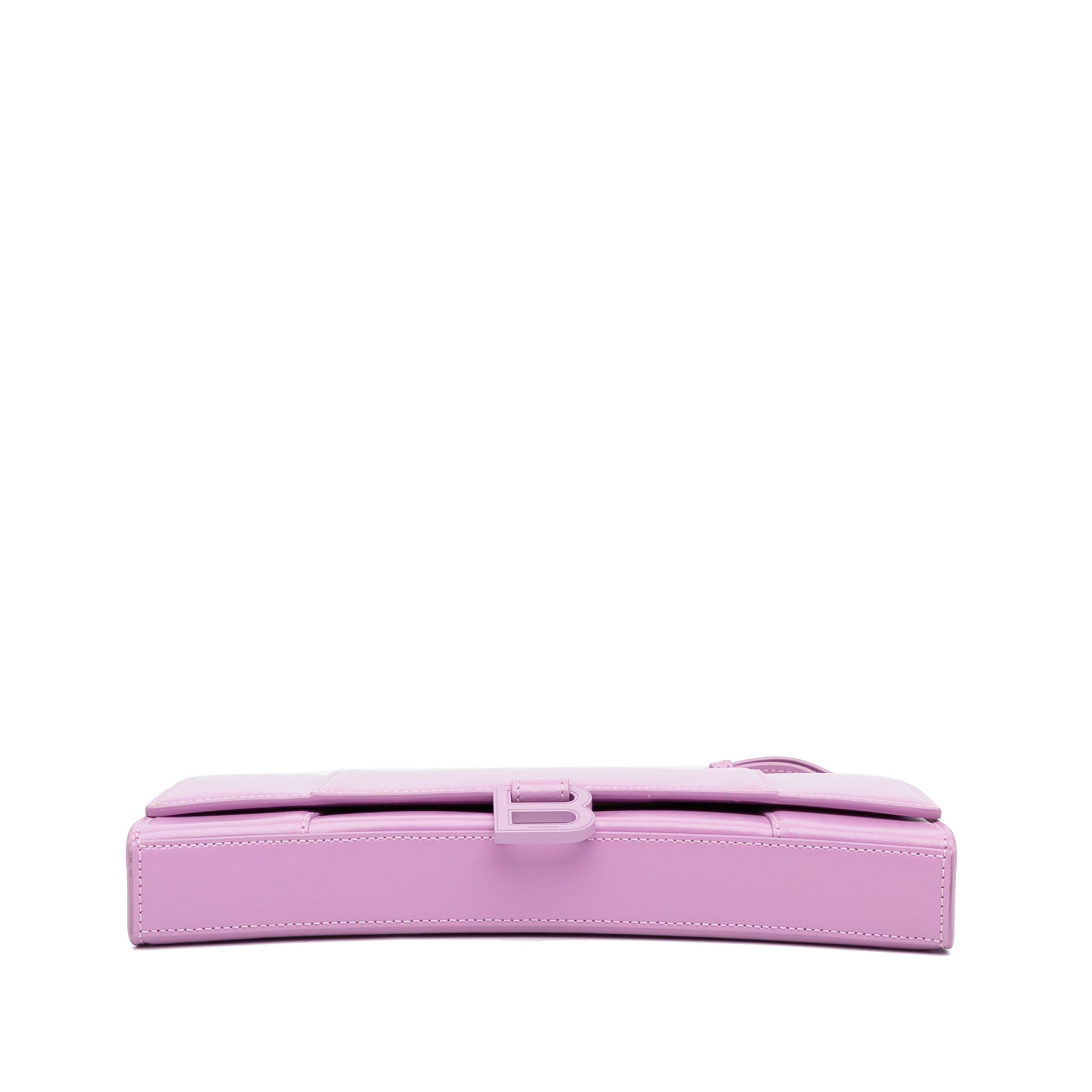 Balenciaga Hourglass Stretch Small Rosa – Pelle di Vitello – 2021 - Etoilux