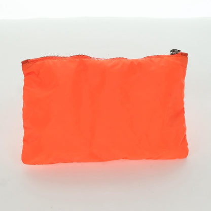 Chanel Coco Cocoon Flap Nylon Arancio Neon – Hardware Argento – 29 cm - Etoilux