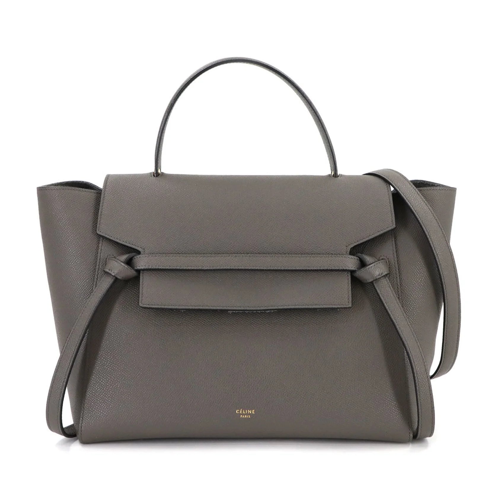 Céline Belt Bag Mini – Pelle Grigia - Etoilux