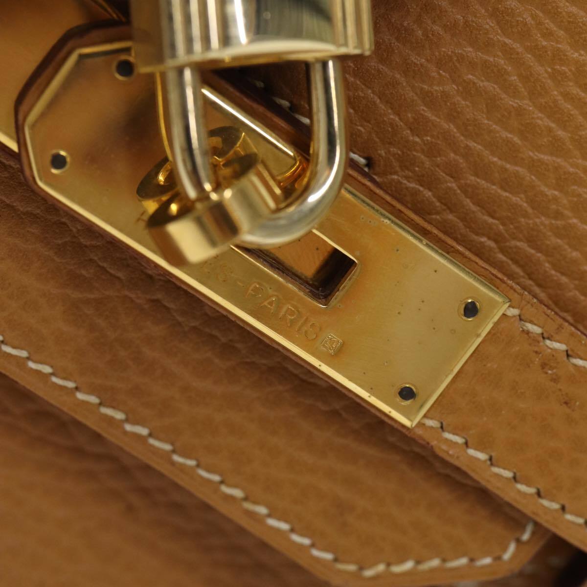 Hermès Birkin 35 in Pelle Beige – Oro Hardware - Etoilux