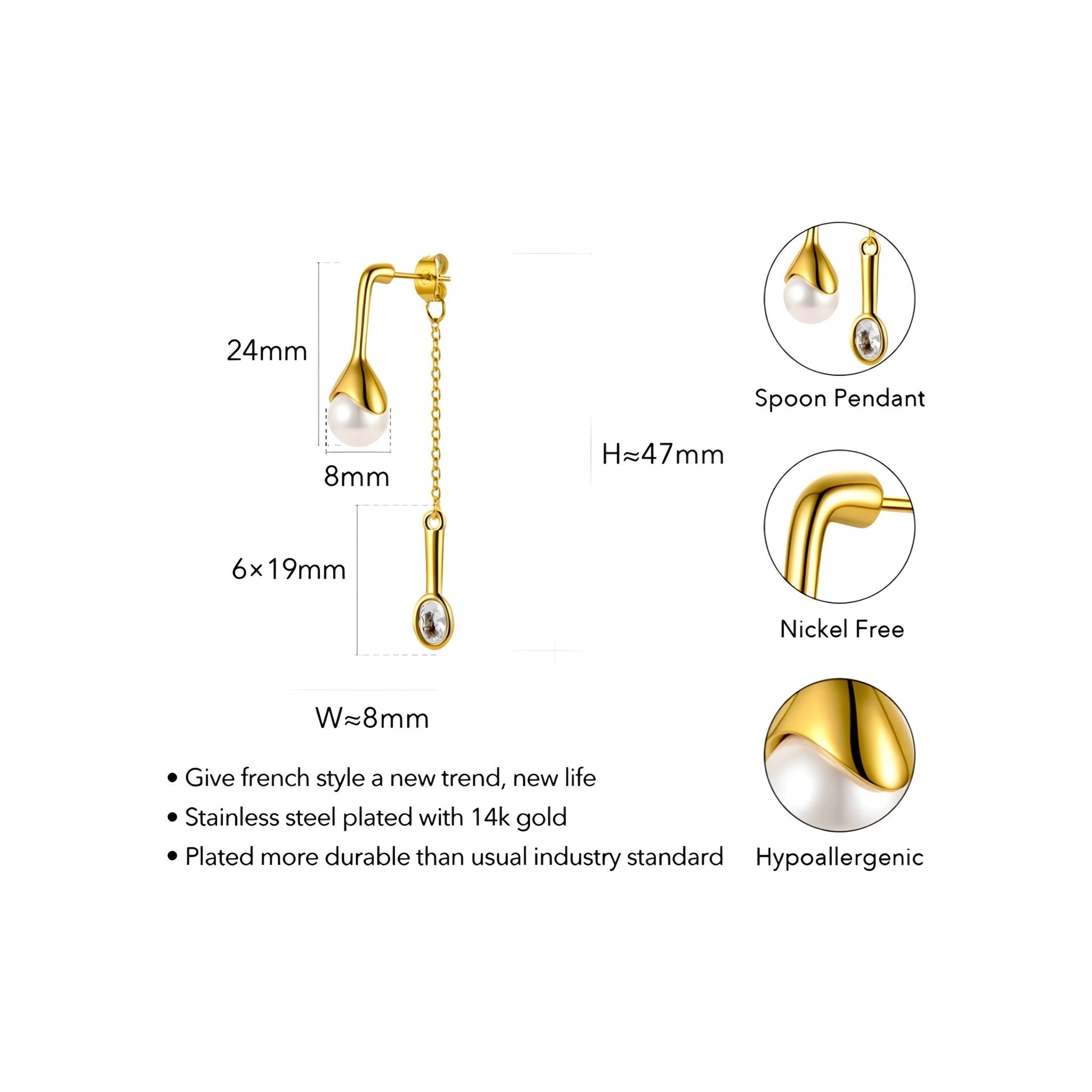BEHI PATRICIA EARRINGS - Etoilux