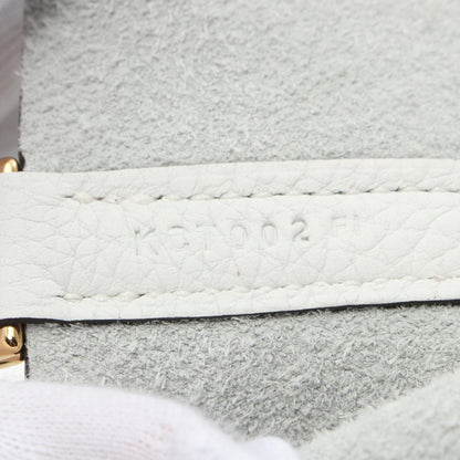 Hermès Picotin Lock 18 Taurillon Clemence Blanc – Hardware Or - Etoilux