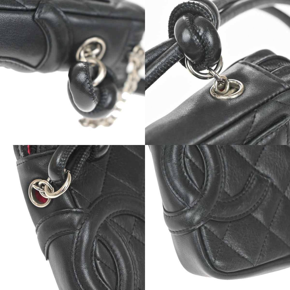 Chanel Cambon Pochette Pelle Trapuntata Nera – 12 cm - Etoilux