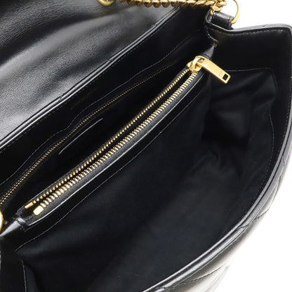 Saint Laurent – Loulou Medium in pelle trapuntata nera - Etoilux