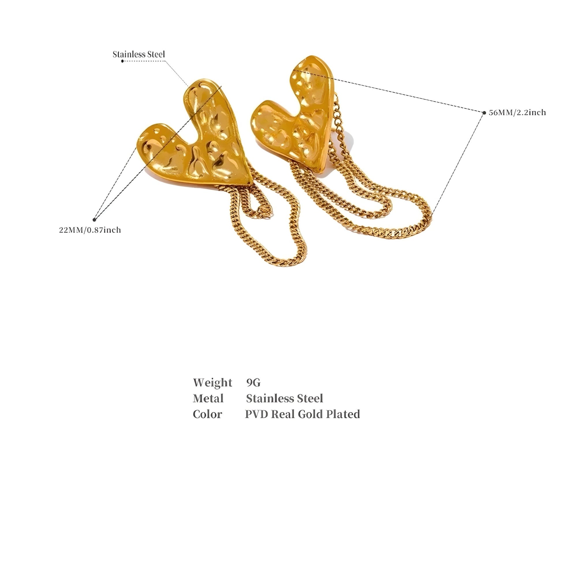 BEHI LEDDA EARRINGS - Etoilux