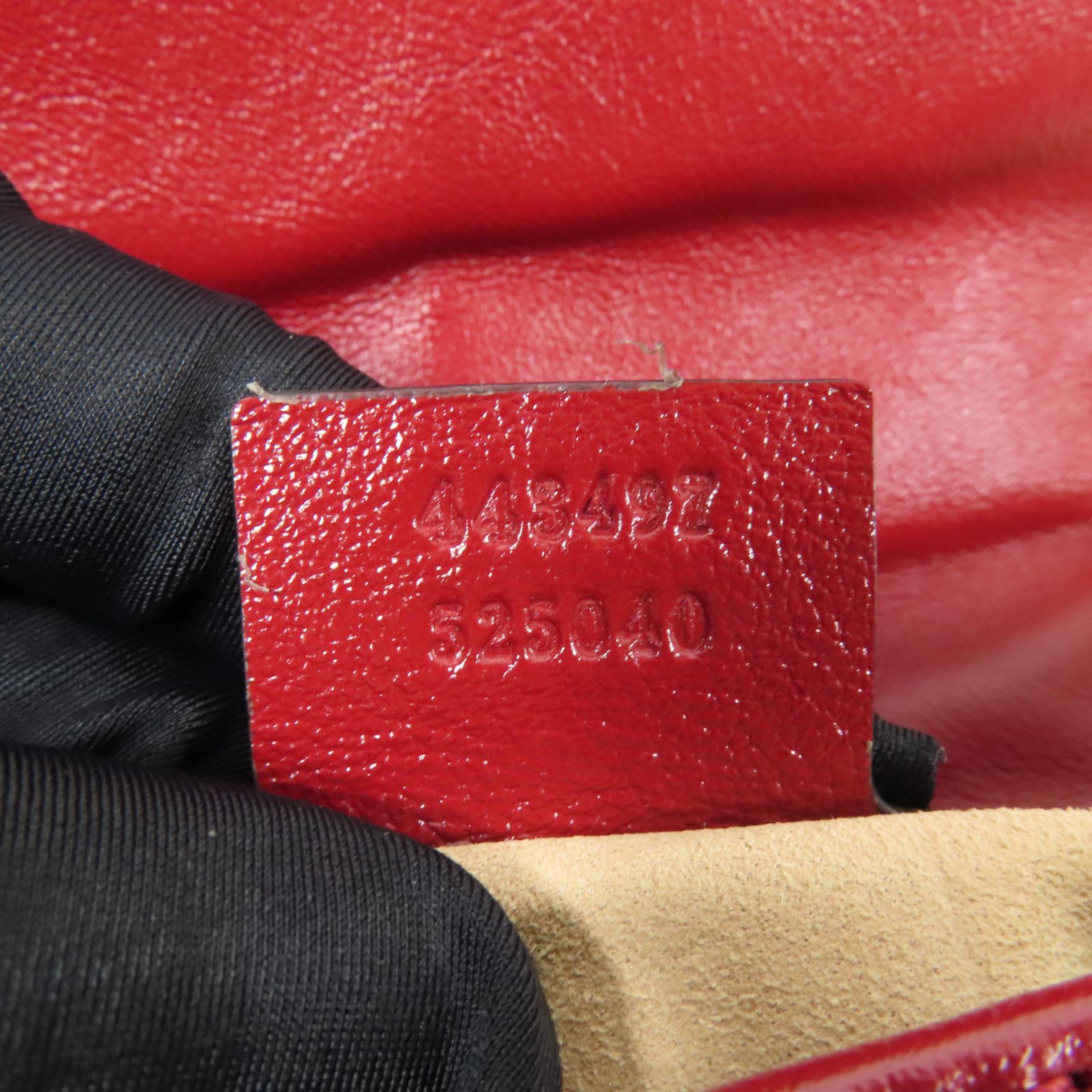Gucci GG Marmont Small Shoulder Bag – Canvas GG Beige/Rosso con Tracolla a Catena Dorata – 25 cm - Etoilux