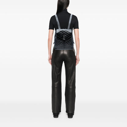 Saint Laurent – Zaino Loulou Medio in Pelle Matelassé con Monogramma (2017) - Etoilux