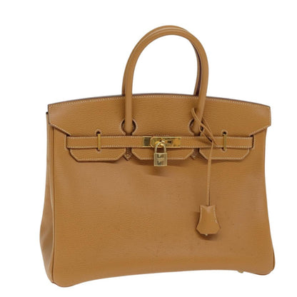 Hermès Birkin 35 in Pelle Beige – Oro Hardware - Etoilux