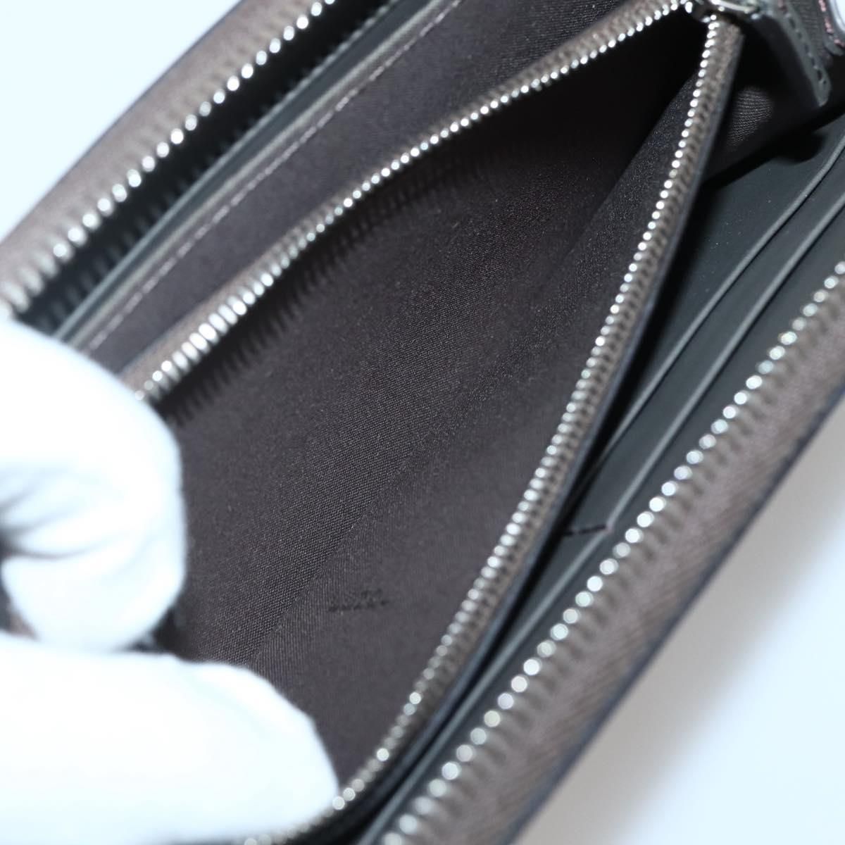 Fendi – Portafoglio Lungo Monster Eyes in Pelle Grigia – Condizioni Eccellenti (Rank SA) - Etoilux