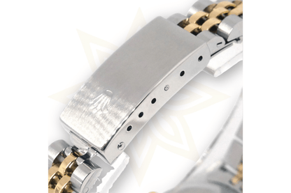 Rolex Lady - Datejust 69173NGR – Acciaio/Oro 18K, Quadrante Madreperla con Rubini (1996) - Etoilux