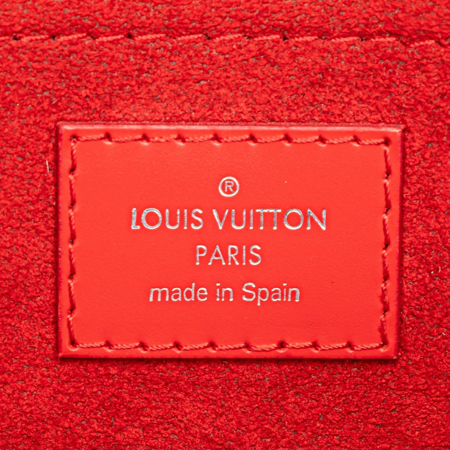 Louis Vuitton Saint Michel – Monogram & Pelle Epi Rossa - Etoilux