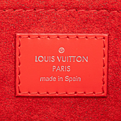 Louis Vuitton Saint Michel – Monogram & Pelle Epi Rossa - Etoilux