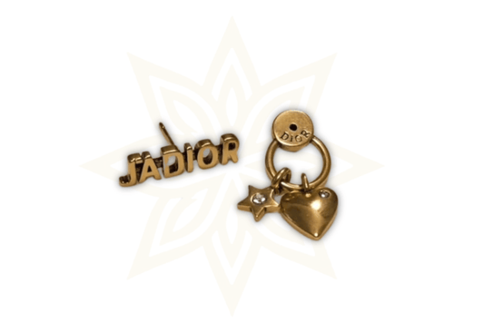 Orecchini Dior "J'ADIOR" con Charms Cuore & Stella - Etoilux