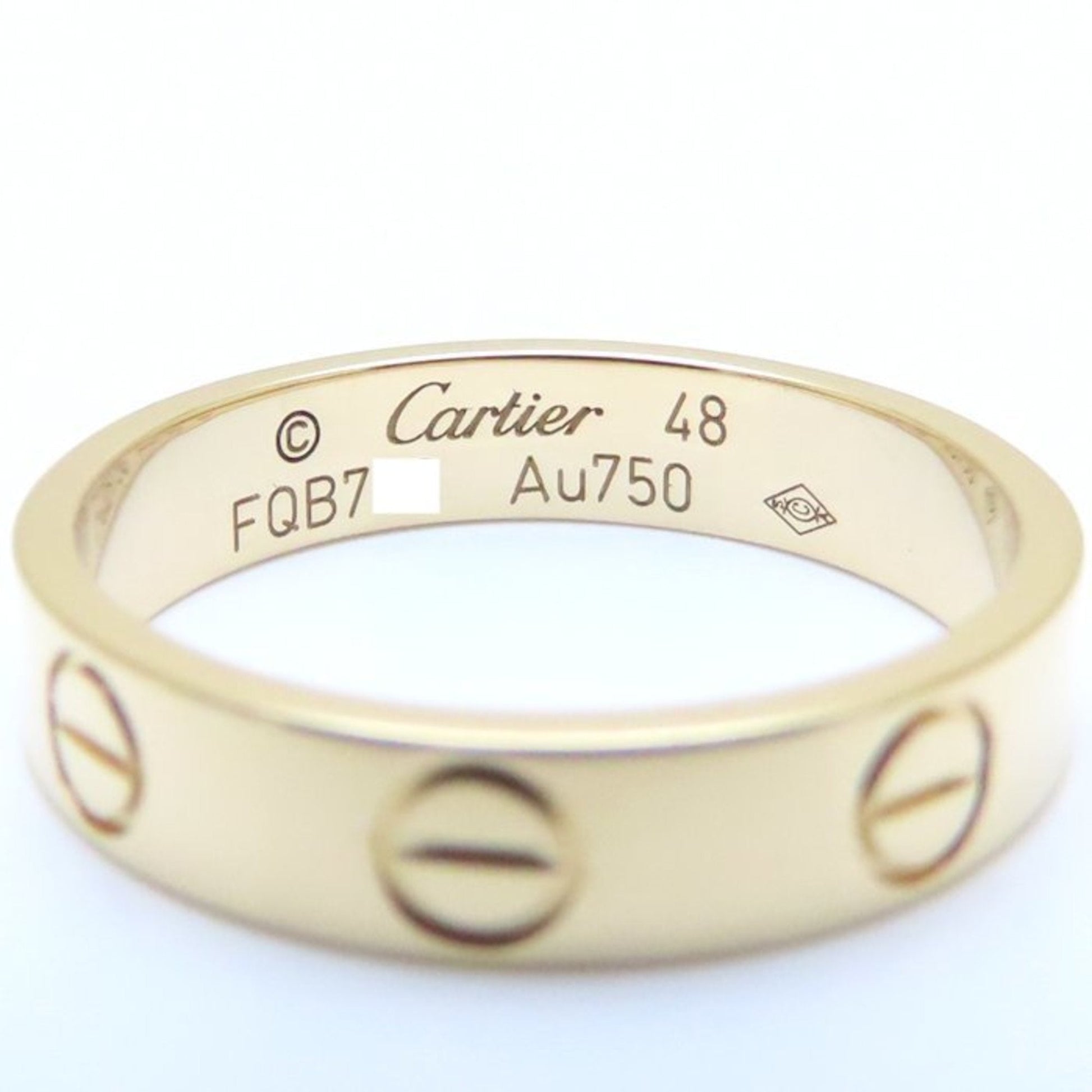 Cartier Love Ring in Oro Giallo 18K – Misura 48 - Etoilux