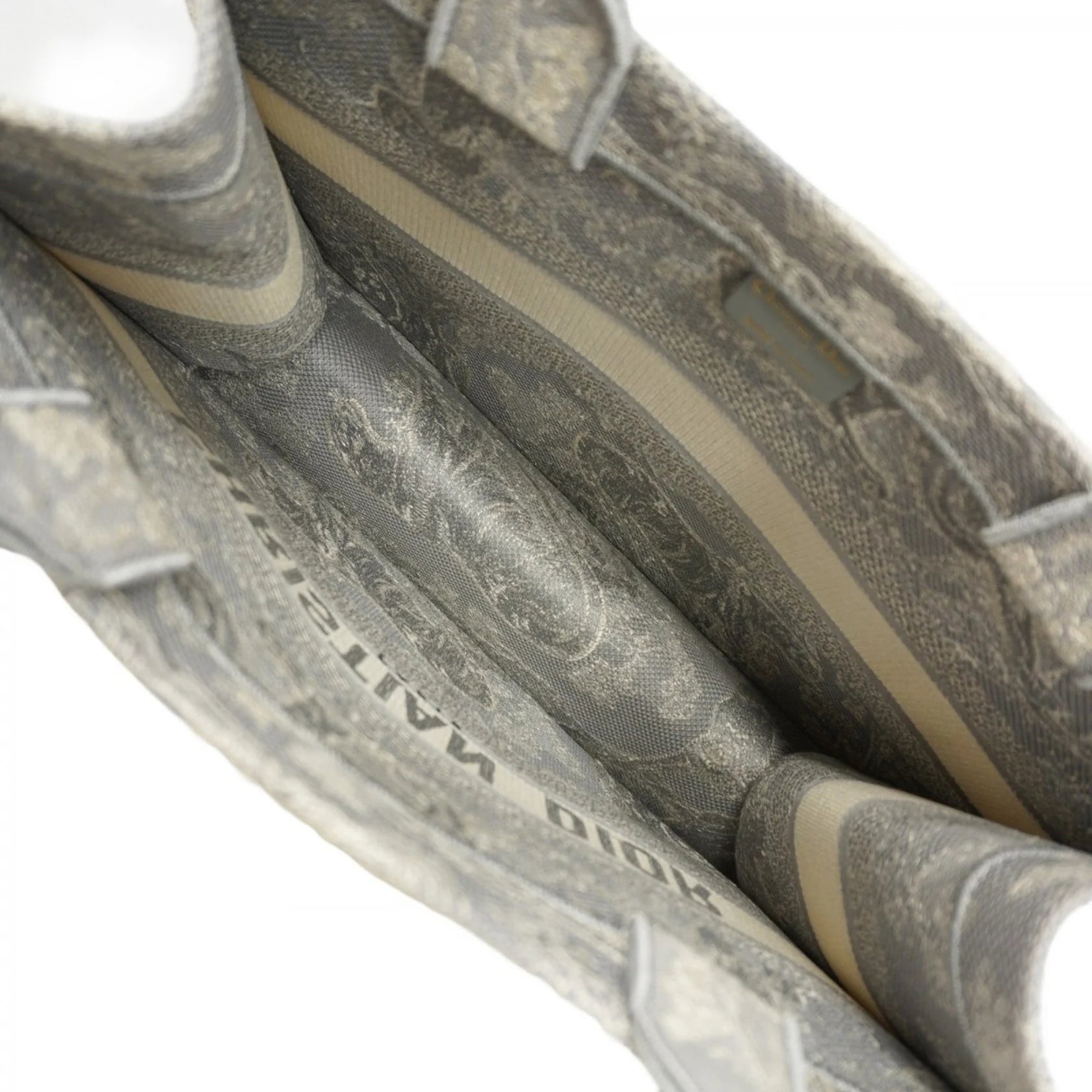 Dior Book Tote – Tela Grigia – Medium - Etoilux