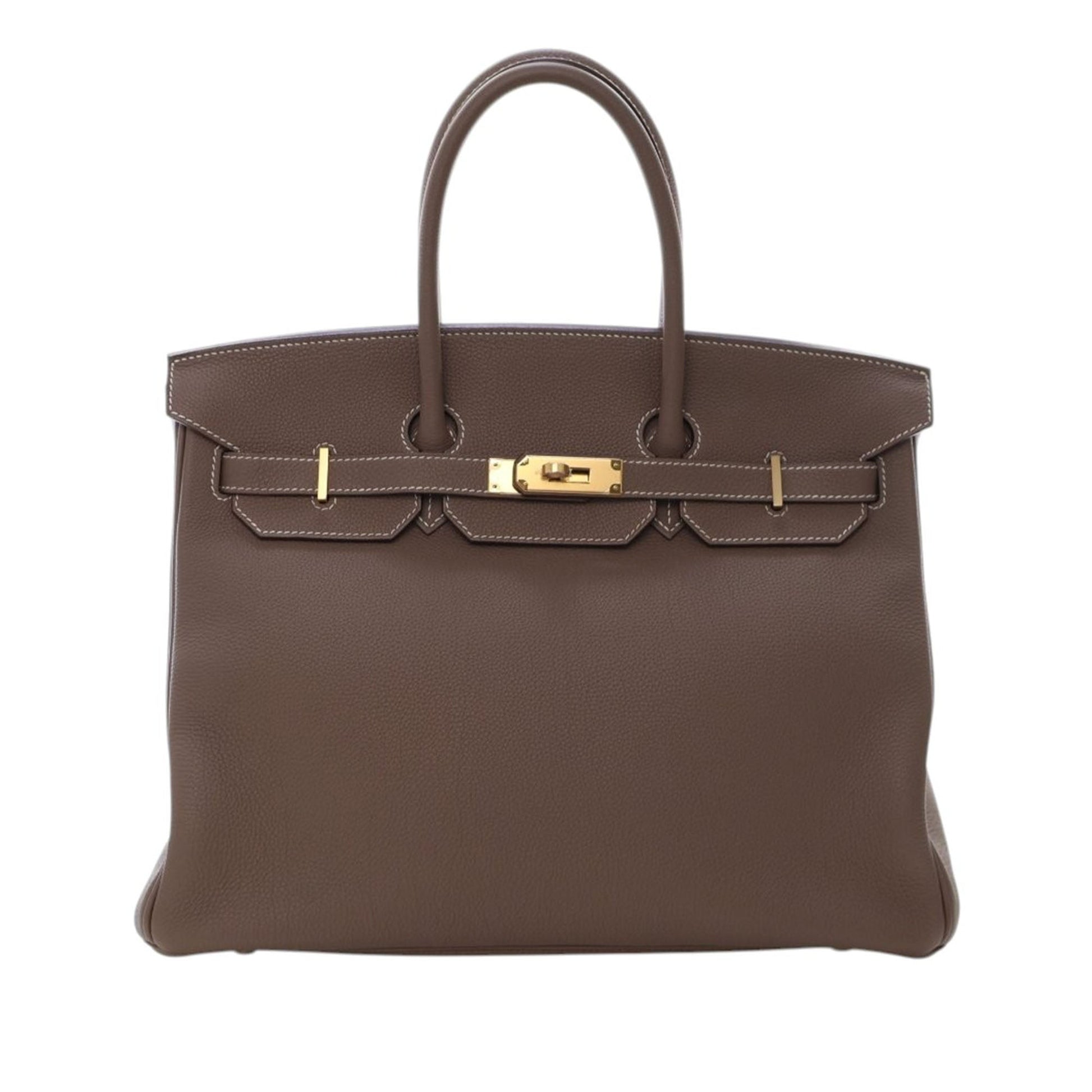 Hermès Birkin Retourne 35 – Pelle Togo Etoupe – 2017 - Etoilux
