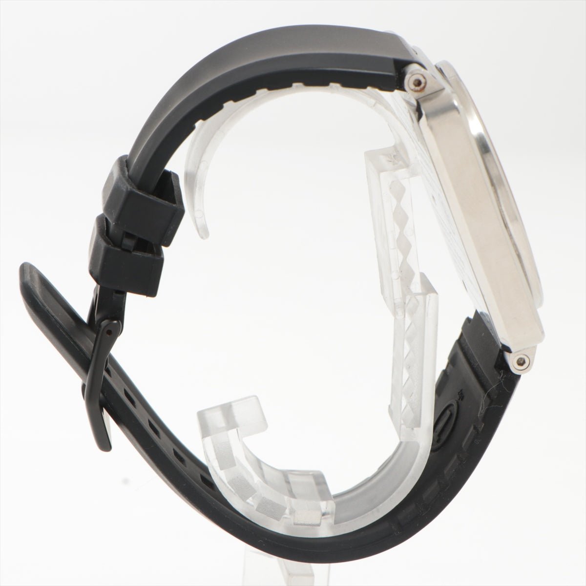Bell & Ross BR 01 - 92 Steel Black Dial – Cinturino Caucciù Nero - Etoilux