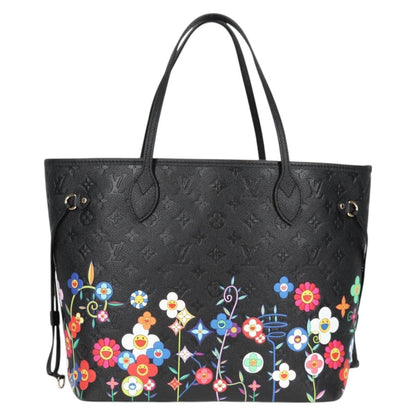 Louis Vuitton Neverfull MM – Monogram Empreinte Nero – Limited Edition Takashi Murakami Flowers - Etoilux