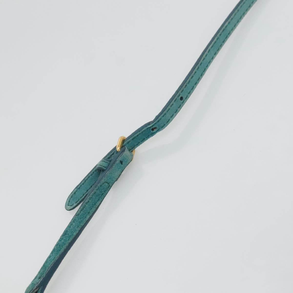 Miu Miu – Borsa a tracolla in pelle scamosciata blu - Etoilux