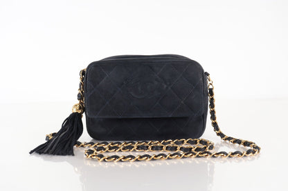 Chanel Camera Bag Camoscio con Frange