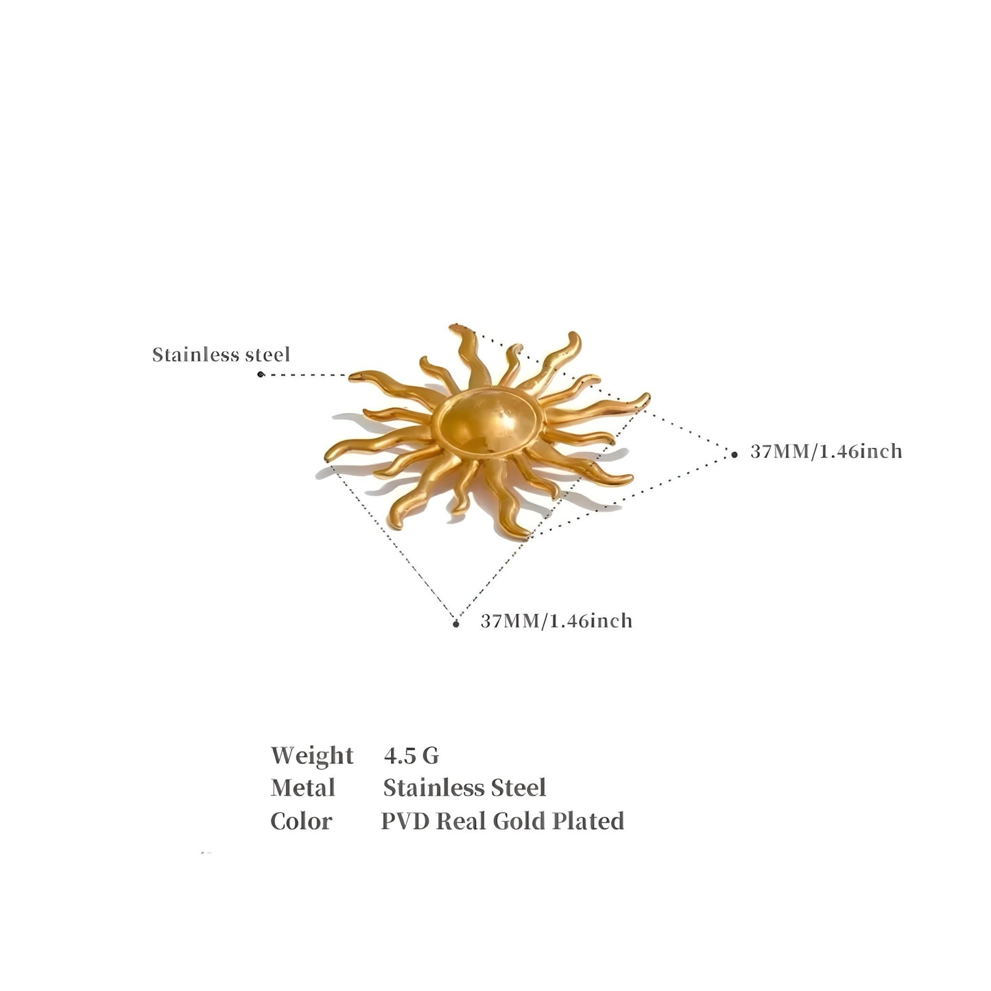 BEHI LUBOV BROOCH - Etoilux