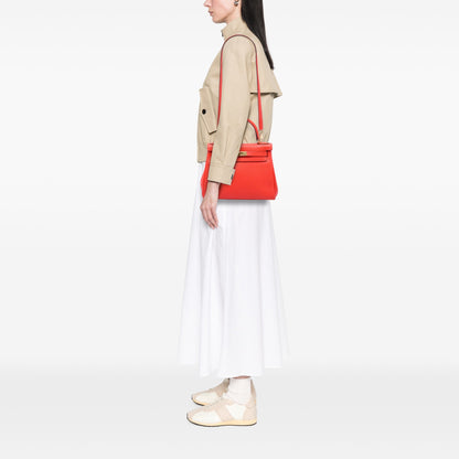 Hermès Kelly 28 Retourne in Taurillon Clemence Rouge Capucine – Gold Hardware – 2015 - Etoilux