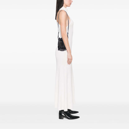 Saint Laurent Emmanuelle Bucket Bag Pelle Borchiata Nera – Small - Etoilux