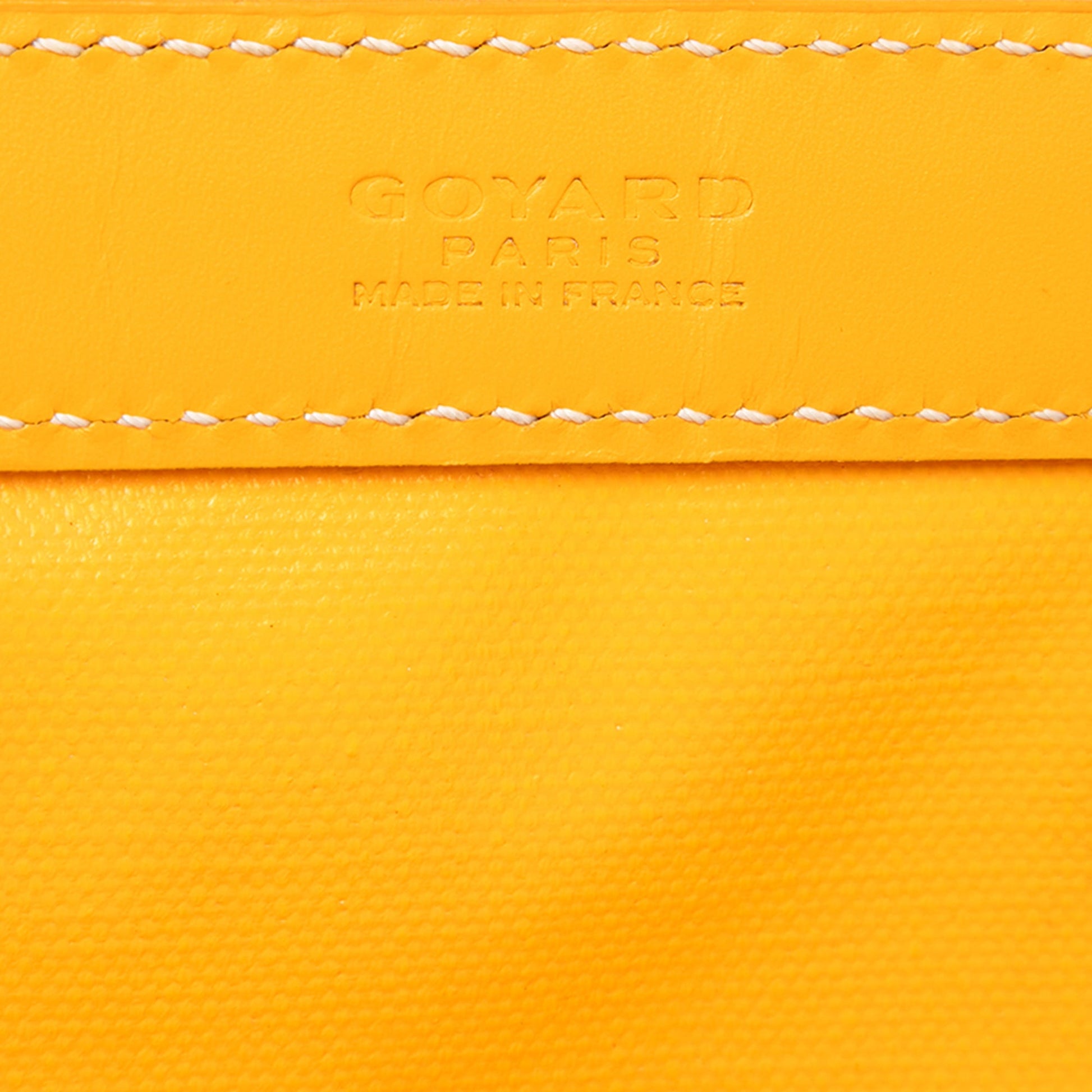 Goyard Bellechasse PM Goyardine Gialla 2019 – 35,5 cm - Etoilux