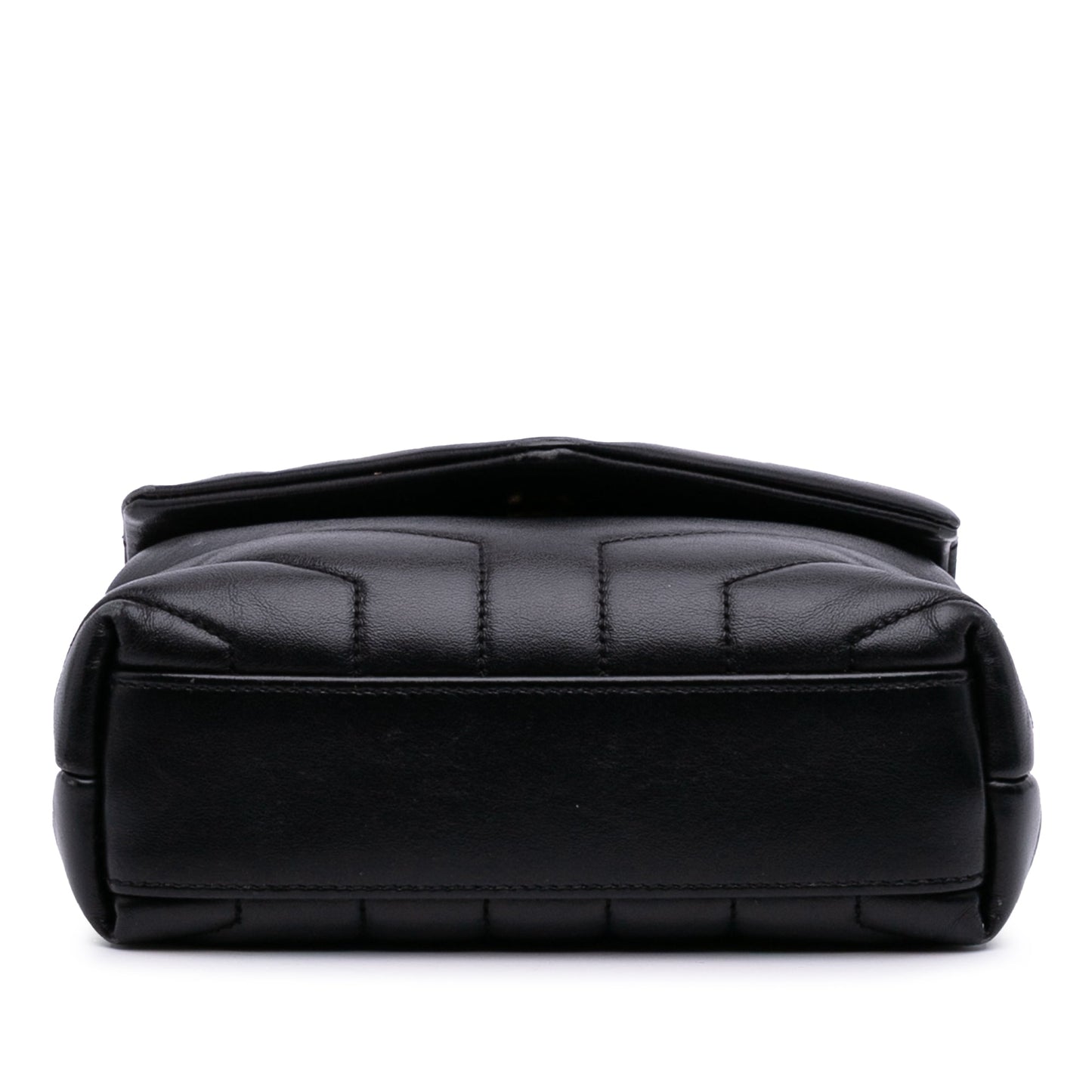 Saint Laurent – LouLou Toy in Pelle Matelassé Nera – 2019 - Etoilux