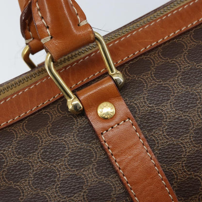Céline Vintage Boston Macadam Canvas Pelle Cognac – 32 cm. eylo1er8pw - Etoilux