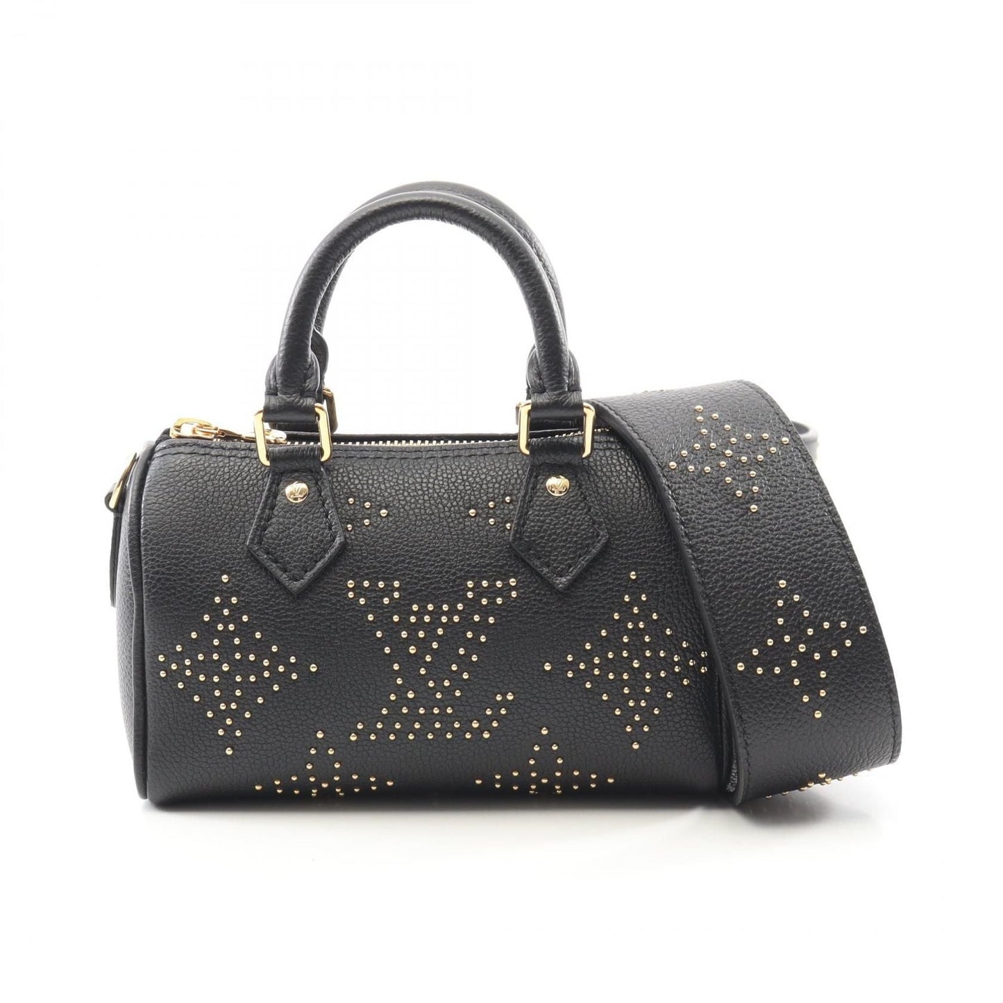 Louis Vuitton Nano Speedy Studs Taurillon Noir M46745 | Etoilux
