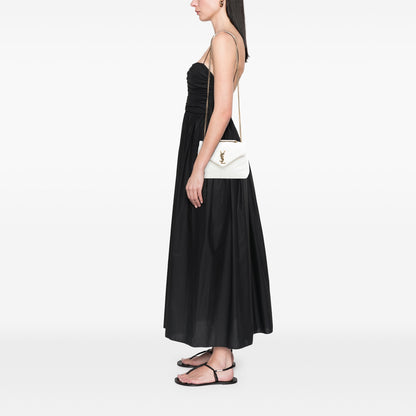 Saint Laurent Loulou Puffer Small in Jersey Bianco – 2023 - Etoilux