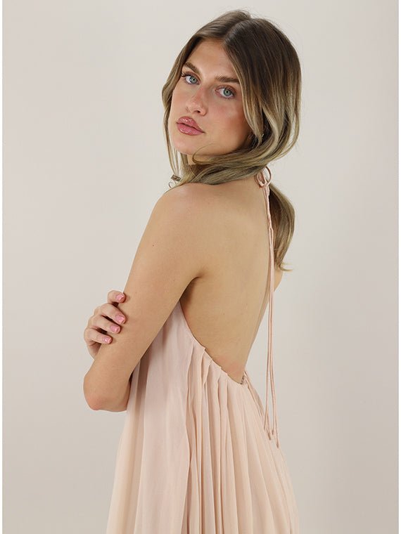 Pinko Abito lungo in chiffon Venturone - Etoilux