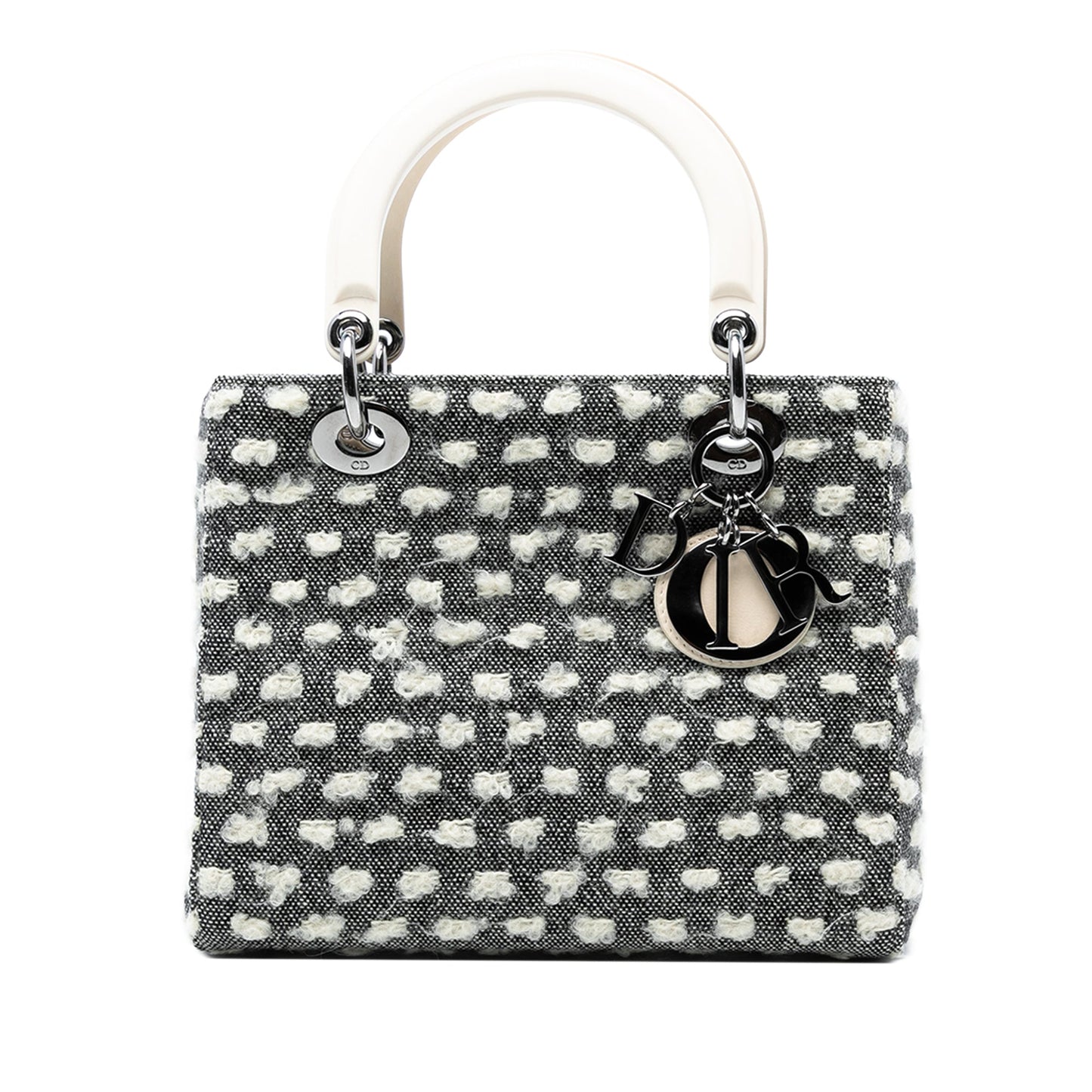 Dior – Lady Dior Medium in Tweed - Etoilux