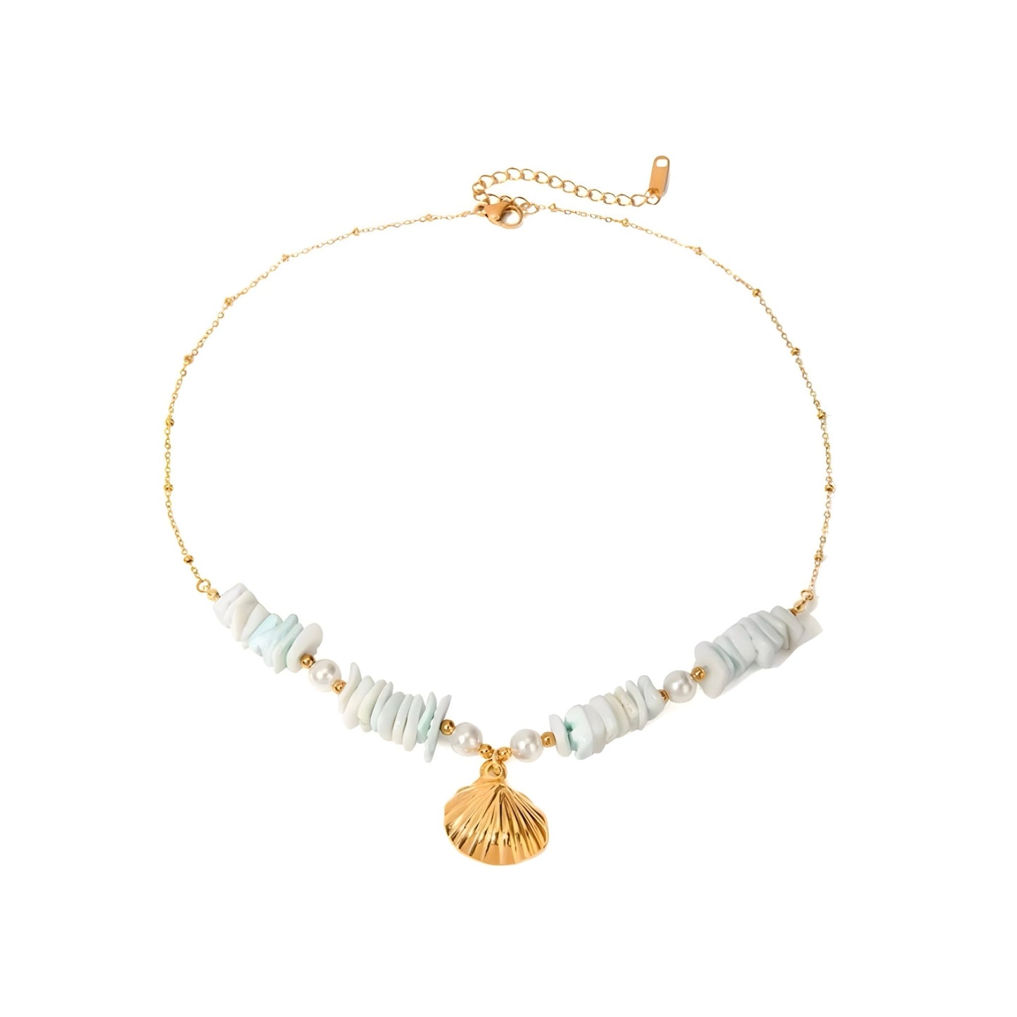 BEHI SHELL NECKLACE - Etoilux