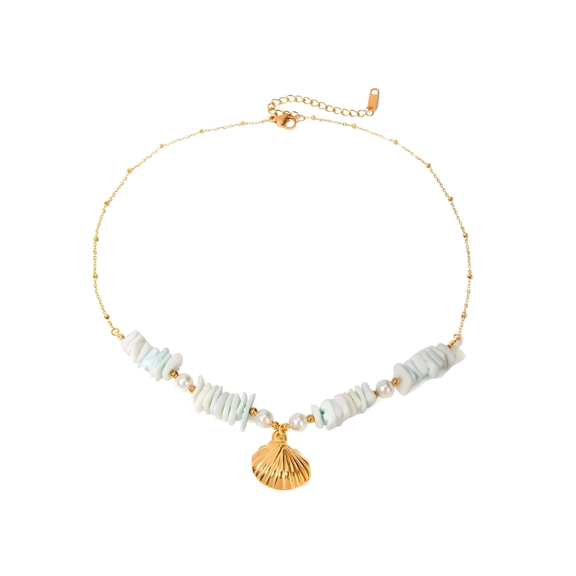 BEHI SHELL NECKLACE - Etoilux